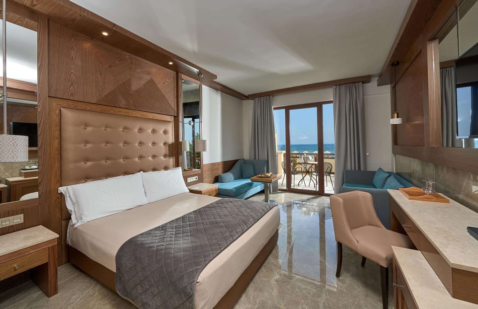 Family Room | Premium bedding, down comforters, minibar, in-room safe