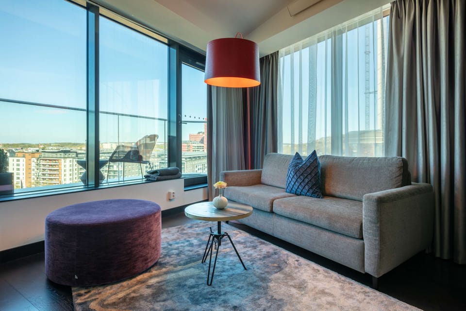 Junior Suite, Balcony | In-room safe, laptop workspace, blackout drapes, soundproofing