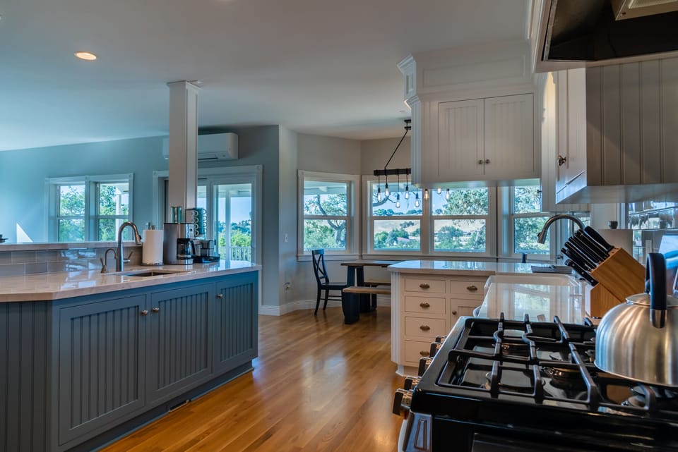 Superior hardwood floors, warm tones and textures for a quality