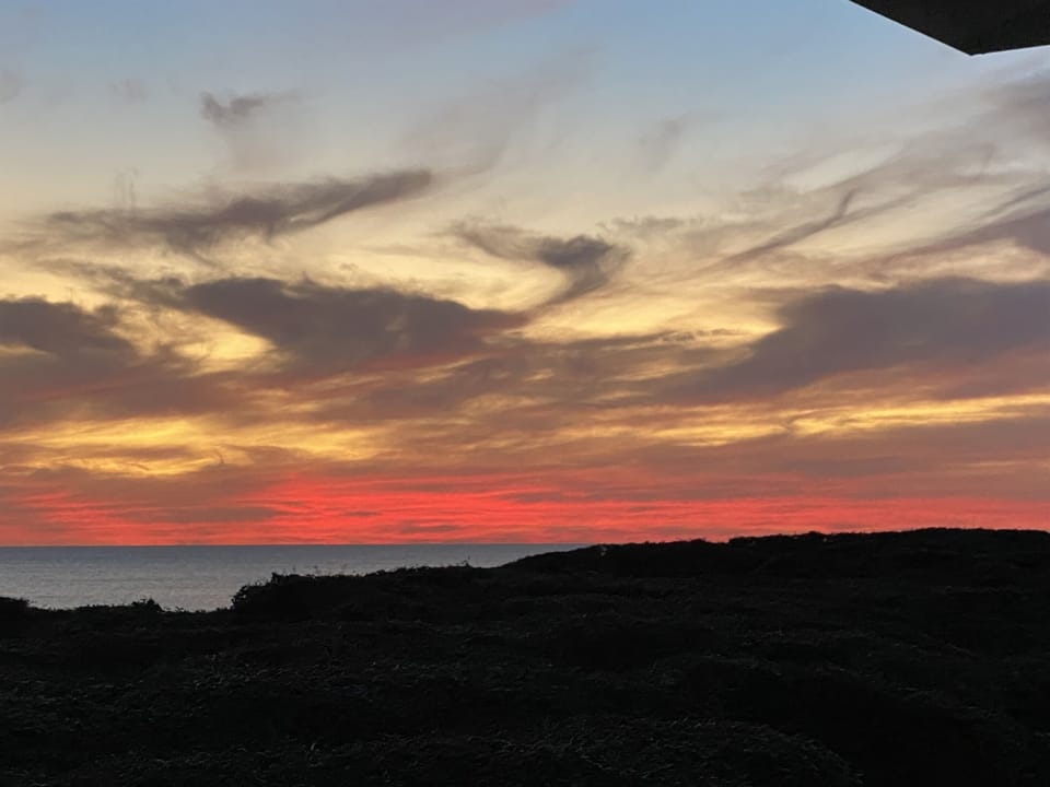Beautiful sunsets from deck