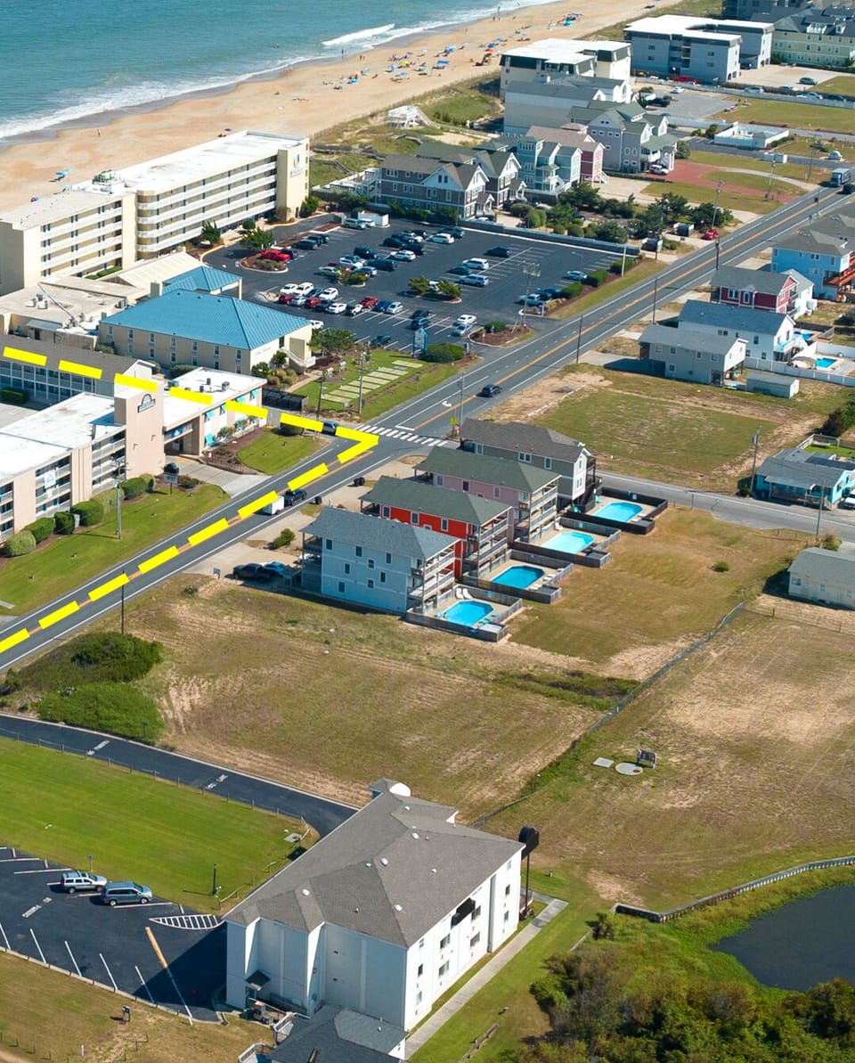 KDN3520: Gypsea Wind l Aerial View to Beach Access