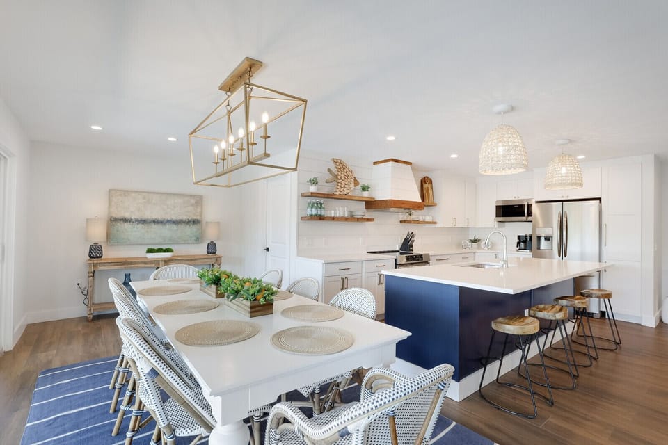Sunkissed & Salty Dining Table for 8