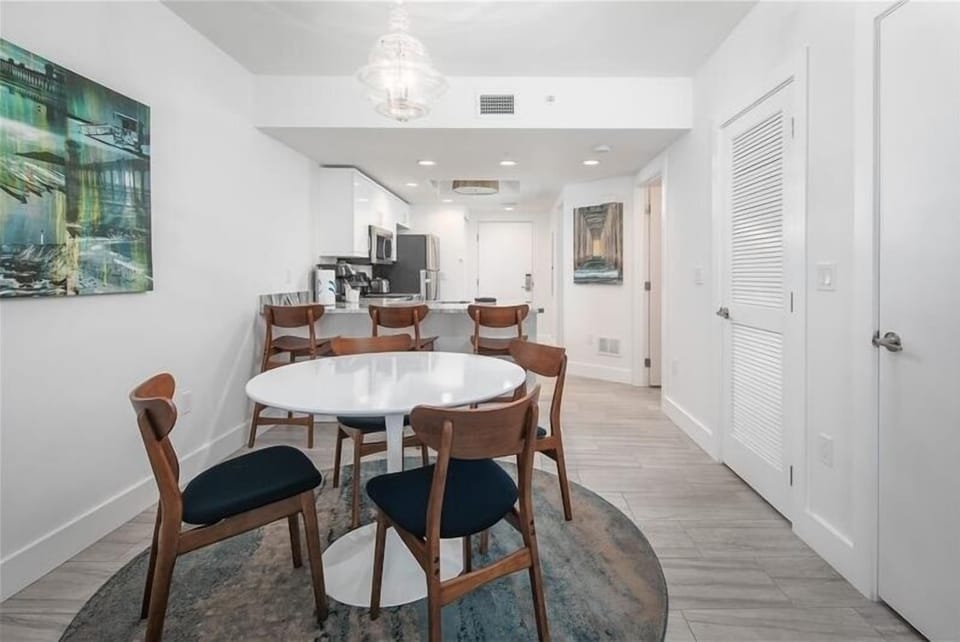 Cozy dining area