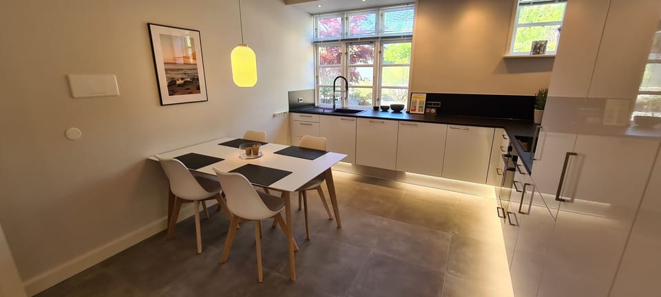 Apartment | Private kitchen | Full-size fridge, oven, stovetop, dishwasher