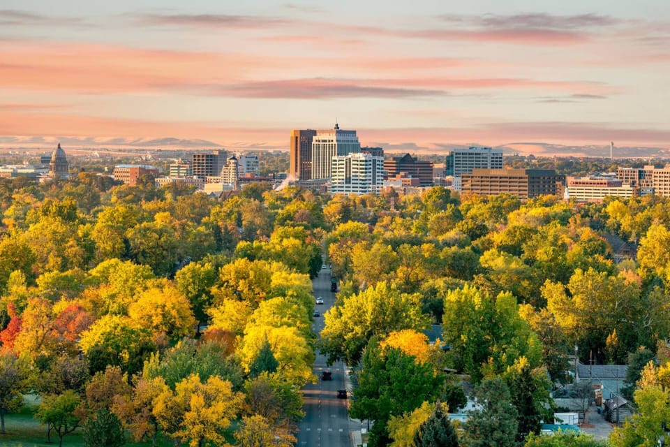 Boise: The City of Trees! & Cotton Candy Skies