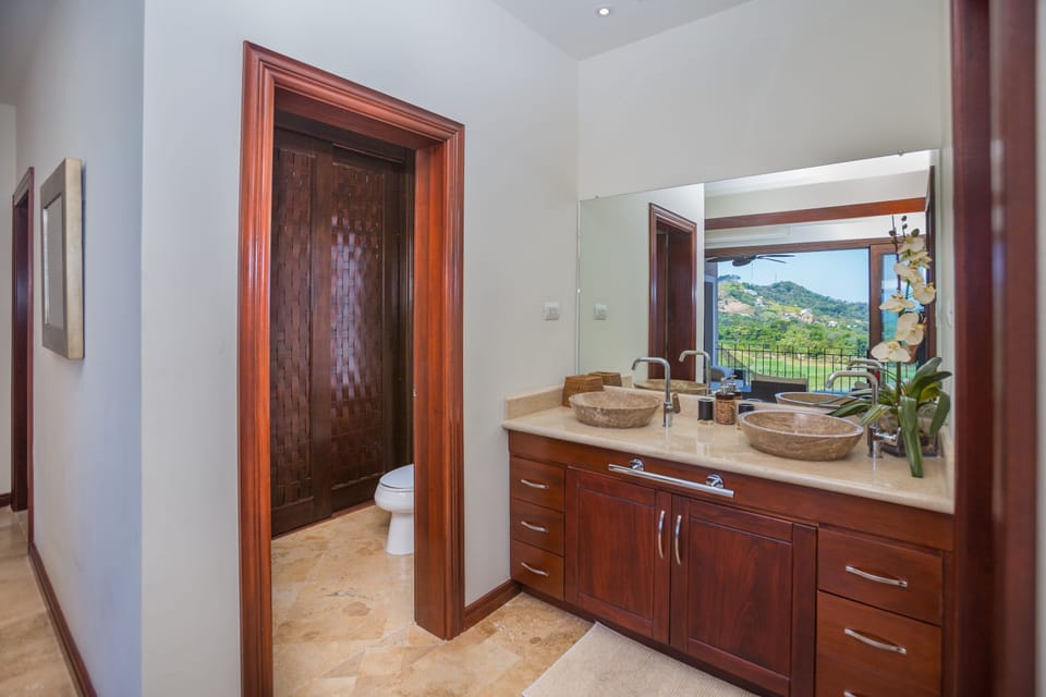 Double Vanity on the hall