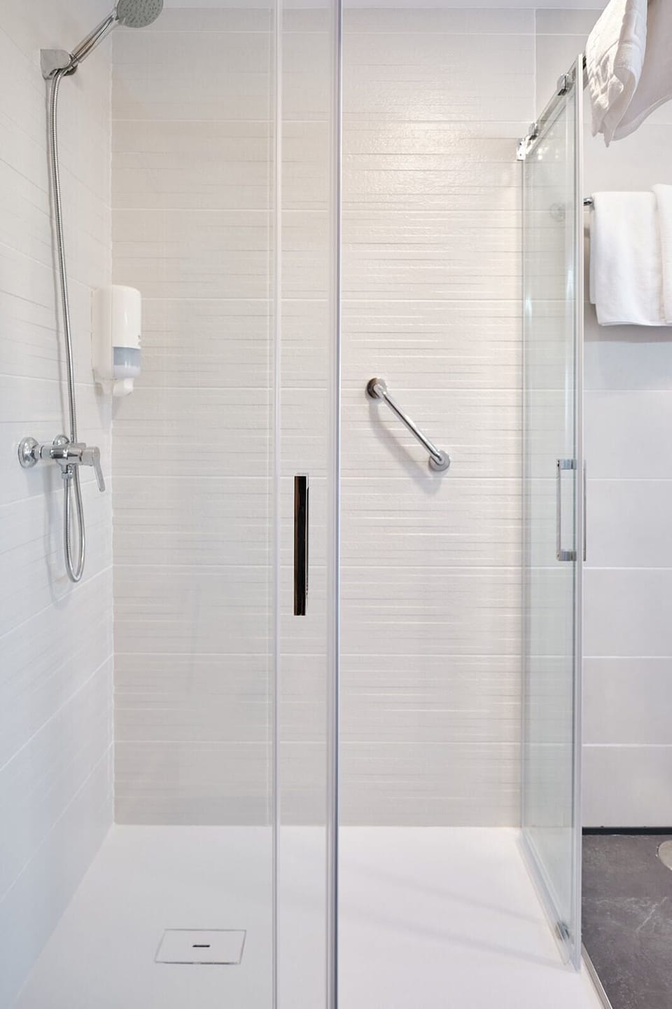 Free toiletries, hair dryer, bidet, towels