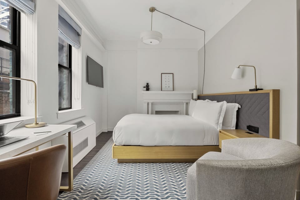Standard Room (Newly Renovated) | Premium bedding, desk, laptop workspace, free WiFi