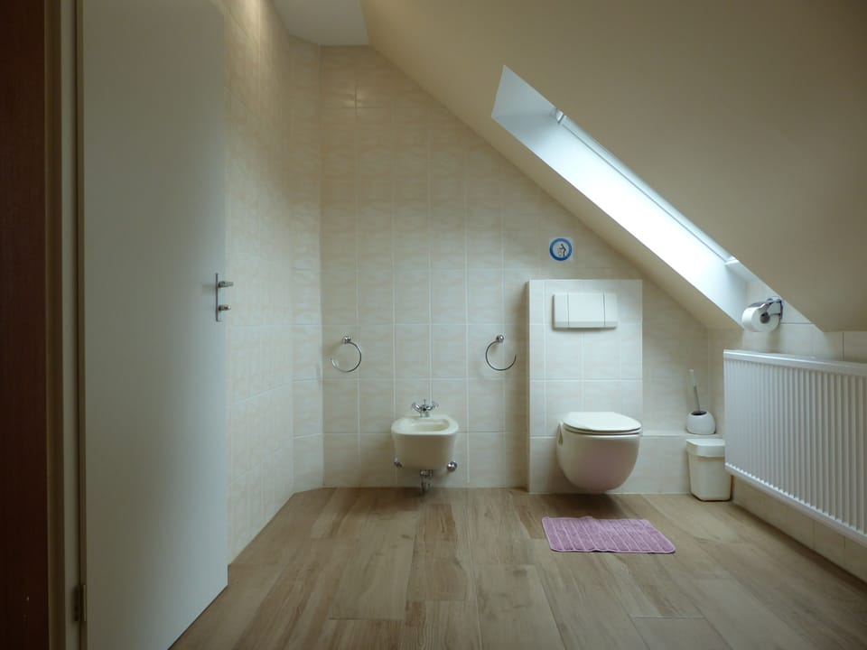 Family Double or Twin Room | Bathroom | Shower, slippers, towels