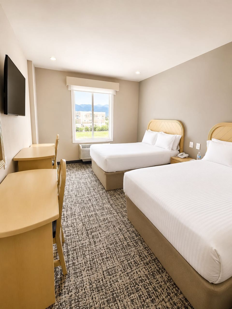 Standard Double Room | Egyptian cotton sheets, premium bedding, down comforters, desk