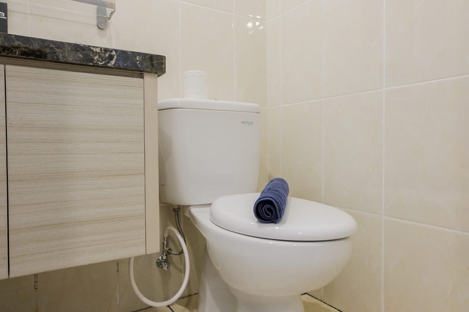 Fully Parquette City View Studio Apartment @ M-Town Residence Apartment in Indonesia