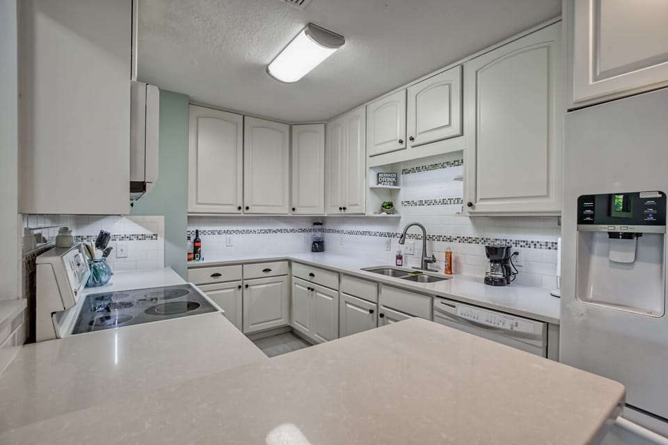 Enjoy plenty of counterspace in the largest kitchen around in the community