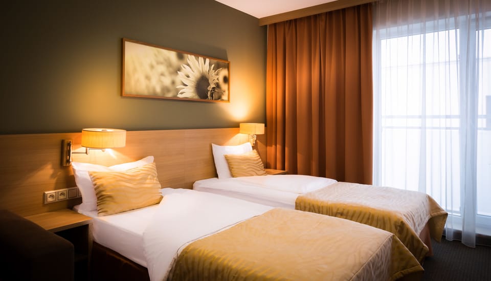 Standard Twin Room | Desk, iron/ironing board, cribs/infant beds, rollaway beds