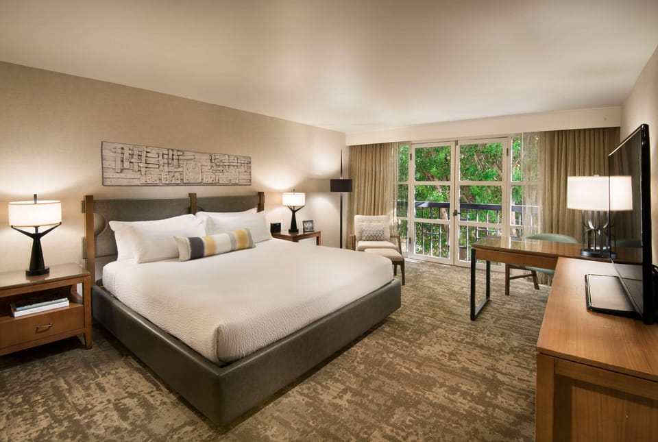 Premium bedding, in-room safe, desk, soundproofing