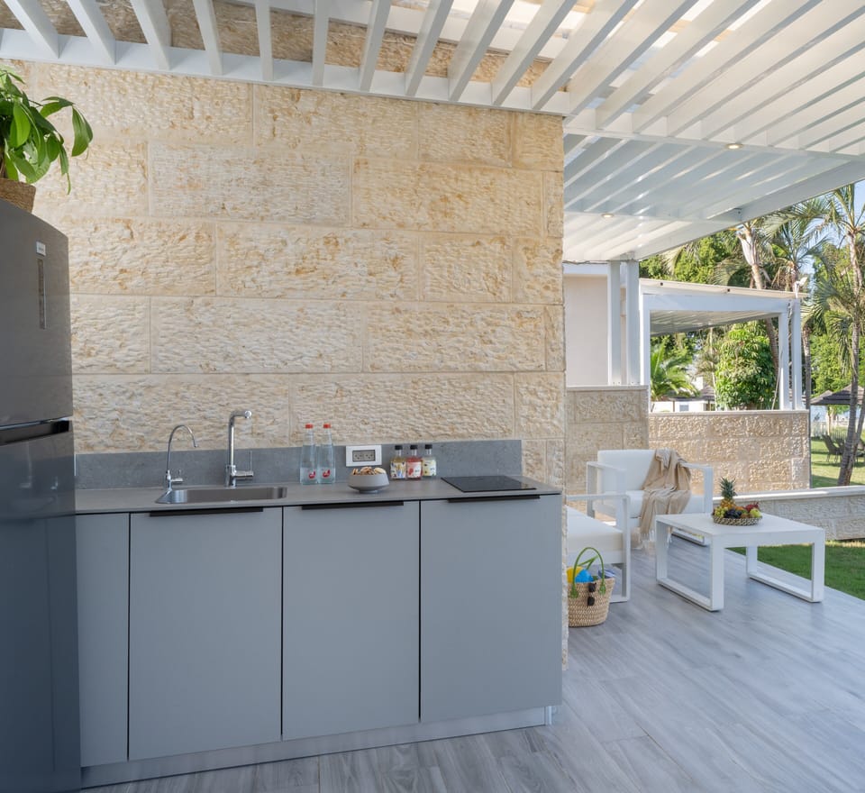 Family Villa | Private kitchen | Espresso maker, electric kettle