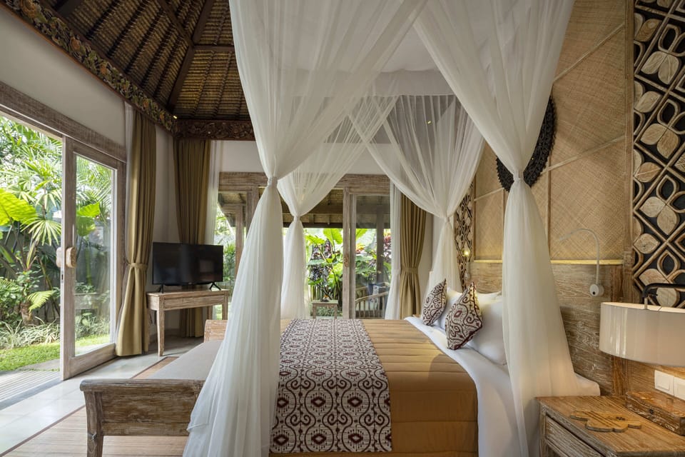 Two Bedrooms Private Pool Villa | Premium bedding, memory foam beds, minibar, in-room safe
