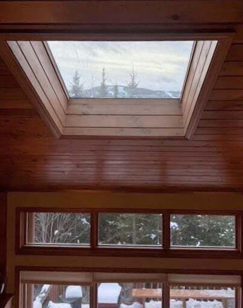 Skylight allows for extra light and extra views