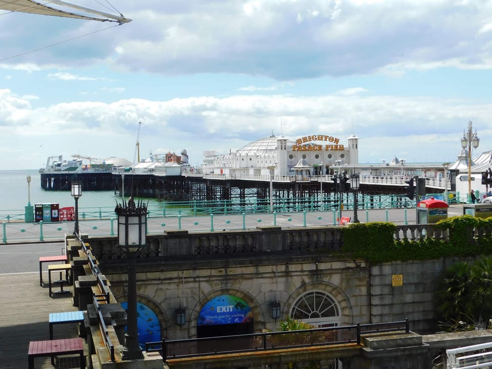 Brighton Pier two minutes walk