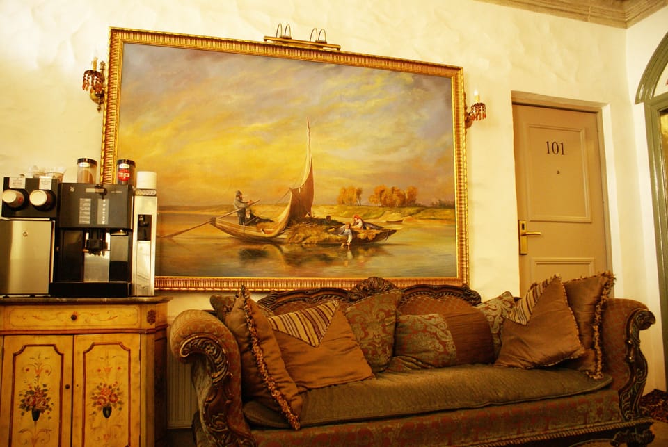 Lobby sitting area