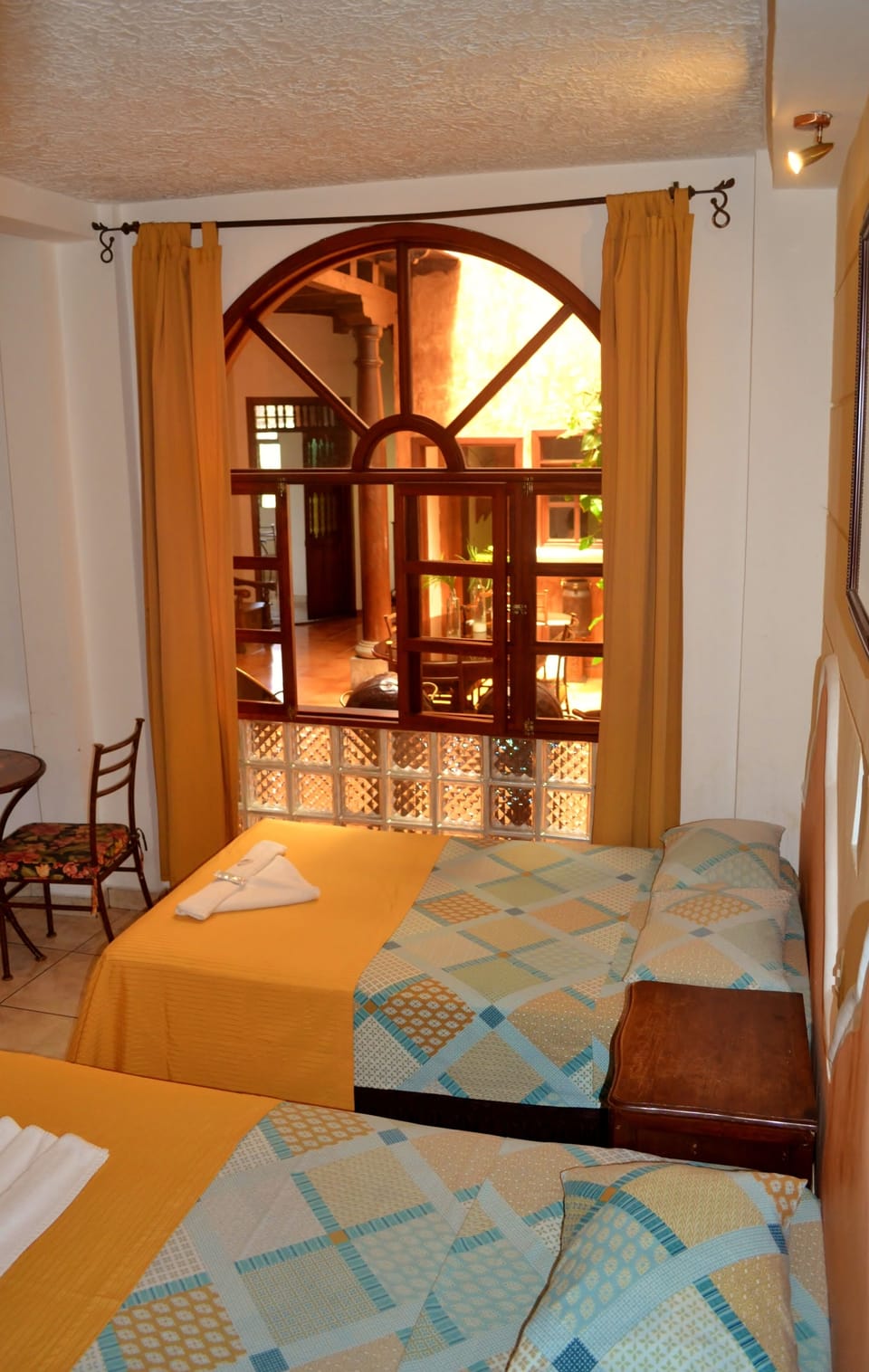 Iron/ironing board (on request), WiFi (free), bed sheets