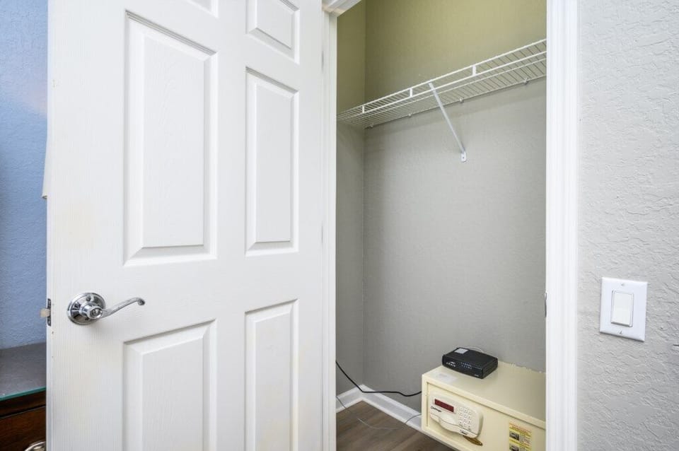 Primary Closet with Safe
