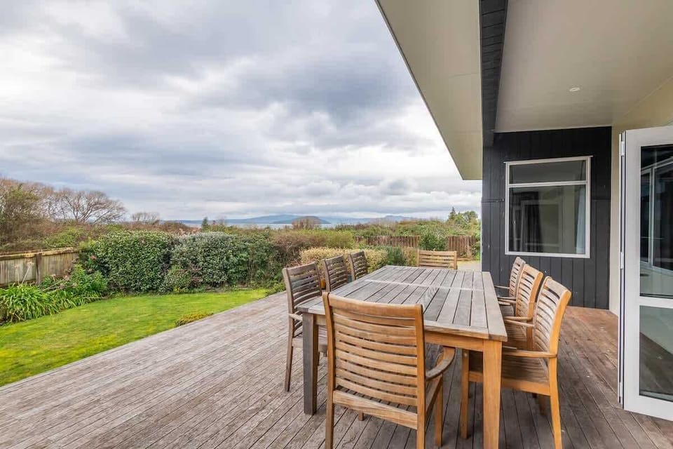 Enjoy a BBQ on the Weber BBQ out on the deck.