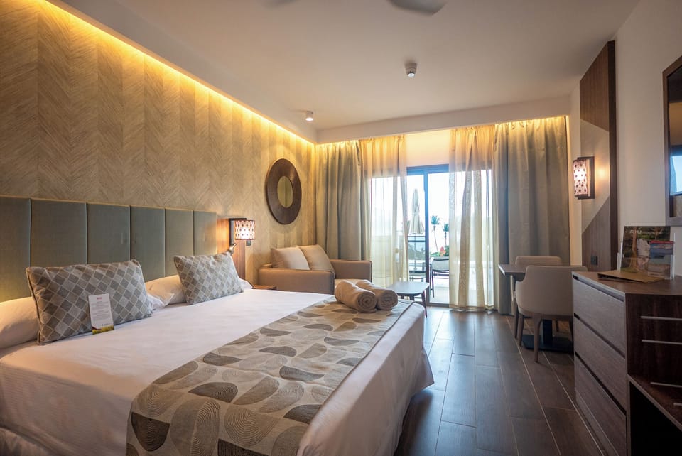 Junior Suite (Small Private Pool on Terrace) | Hypo-allergenic bedding, minibar, in-room safe, individually decorated