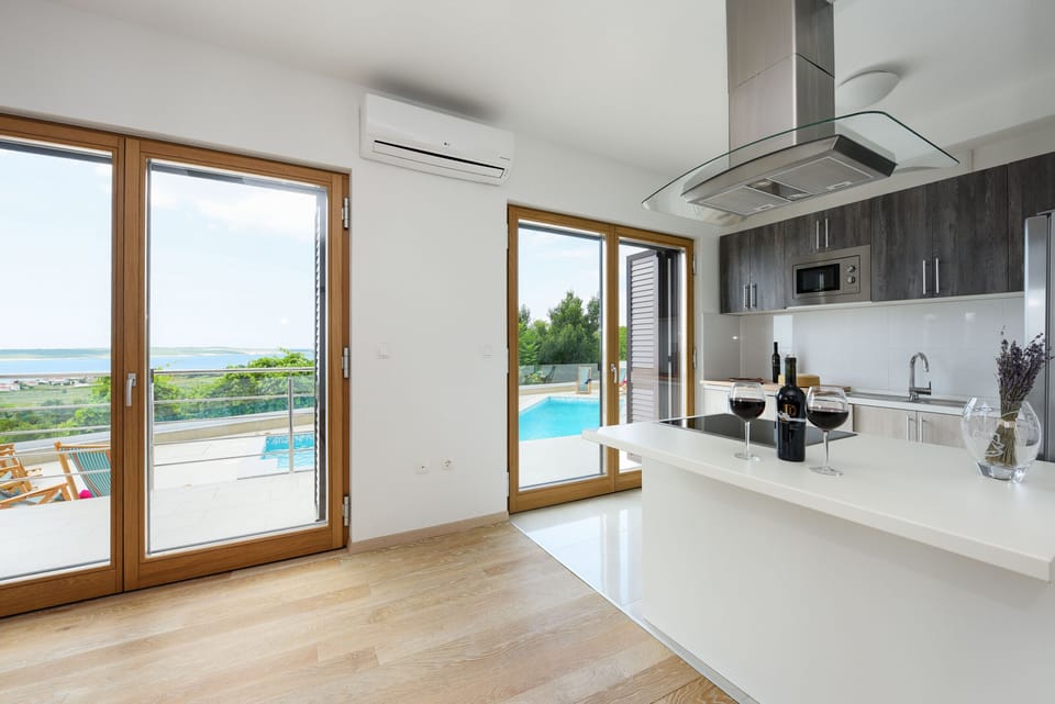 Villa, 6 Bedrooms, Private Pool, Sea View | Private kitchen | Microwave, oven, dishwasher, coffee/tea maker
