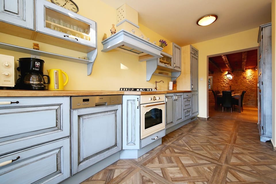 Villa, 5 Bedrooms, Private Pool, Sea View | Private kitchen | Fridge, microwave, oven, dishwasher