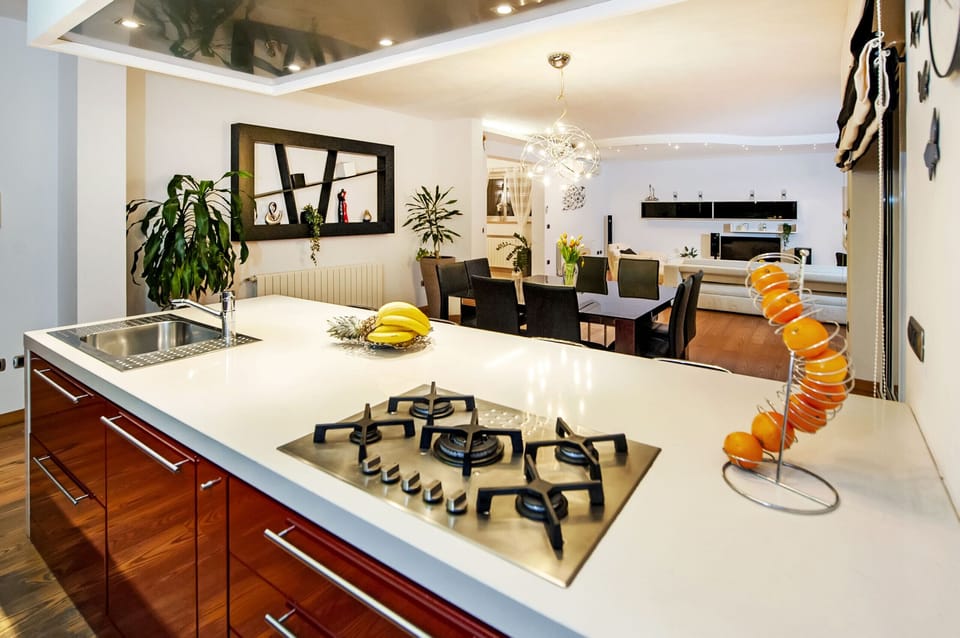 Villa, 4 Bedrooms, Private Pool, Pool View | Private kitchen | Microwave, oven, dishwasher, coffee/tea maker