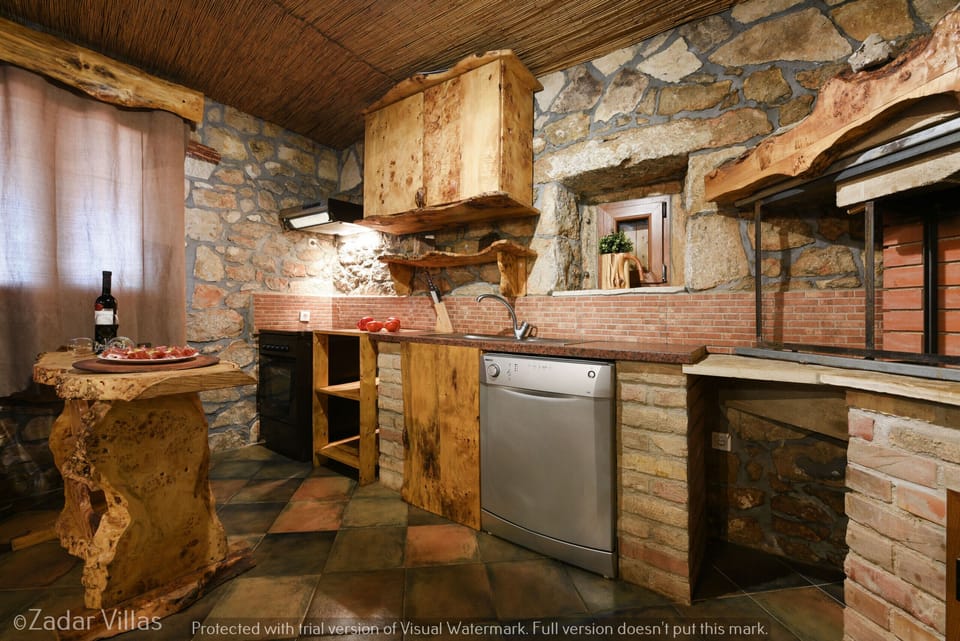 Villa, 4 Bedrooms, Private Pool, Pool View | Private kitchen | Fridge, microwave, oven, dishwasher