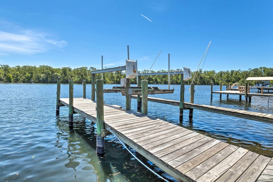 Private Dock & Boat Slip