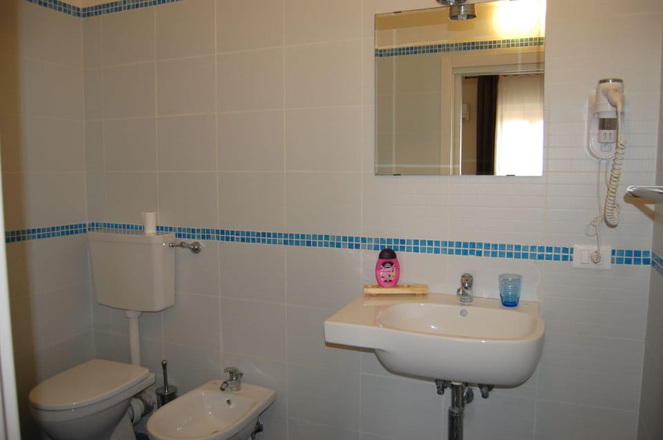 Comfort Triple Room, Sea View | Bathroom | Rainfall showerhead, designer toiletries, hair dryer, bidet