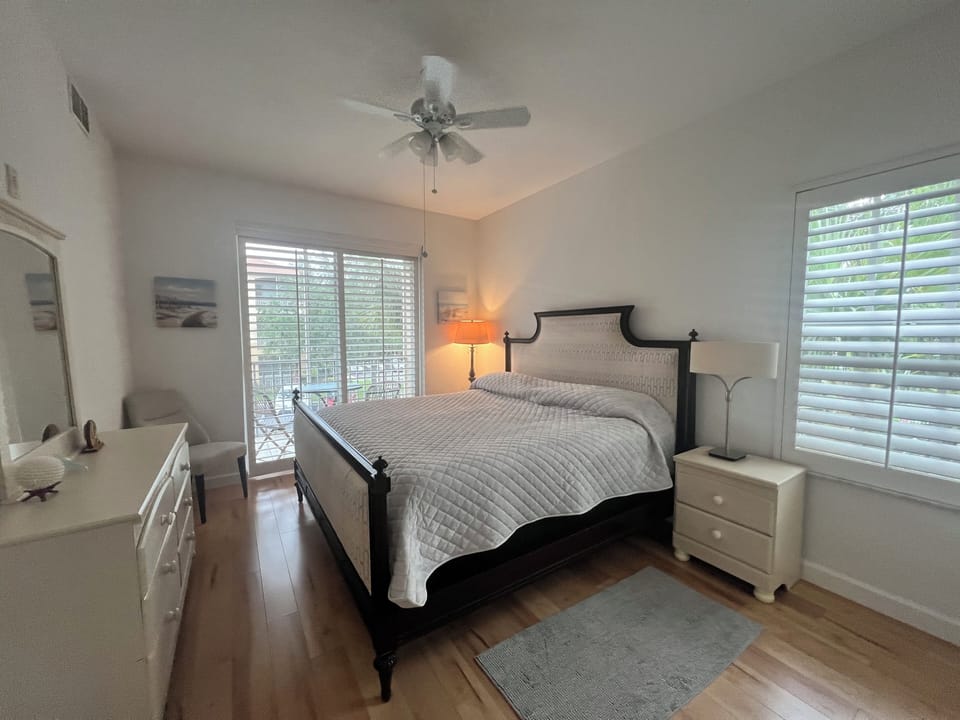 Bedroom with king bed