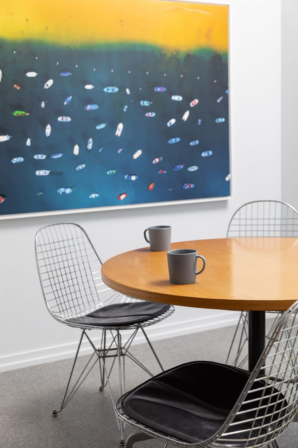 Great for enjoying coffee and breakfast in the mornings