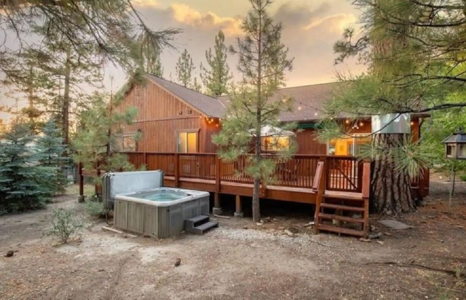 The backyard area, lots of space to have fun.