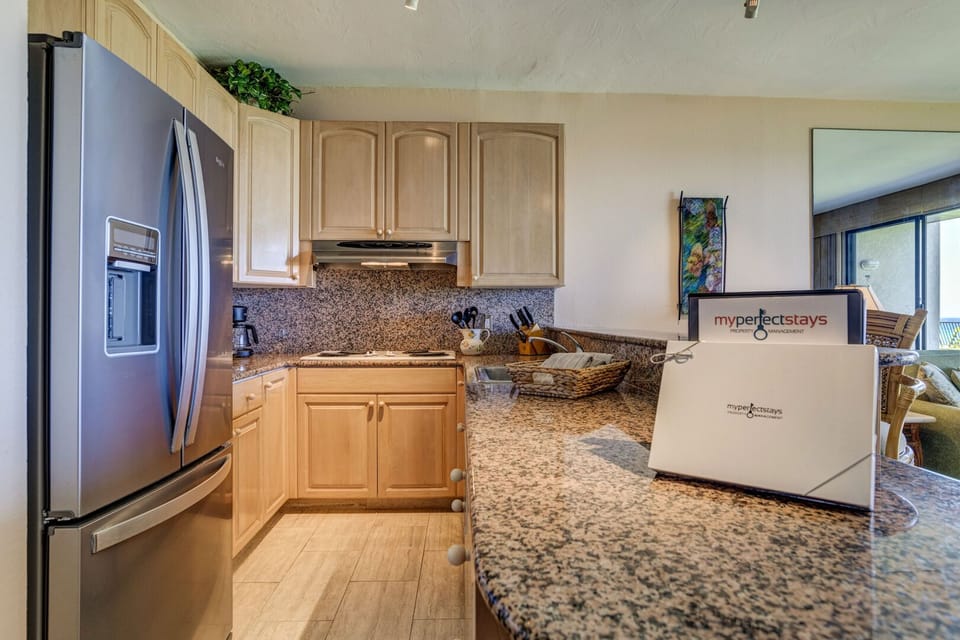 Ample counter space