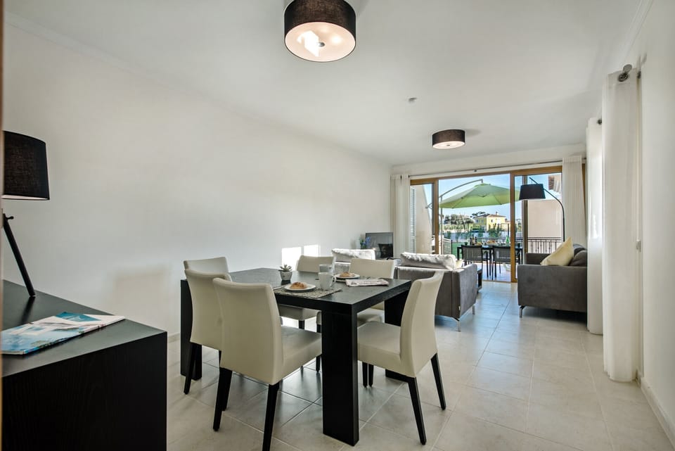 Dinning area together with living area