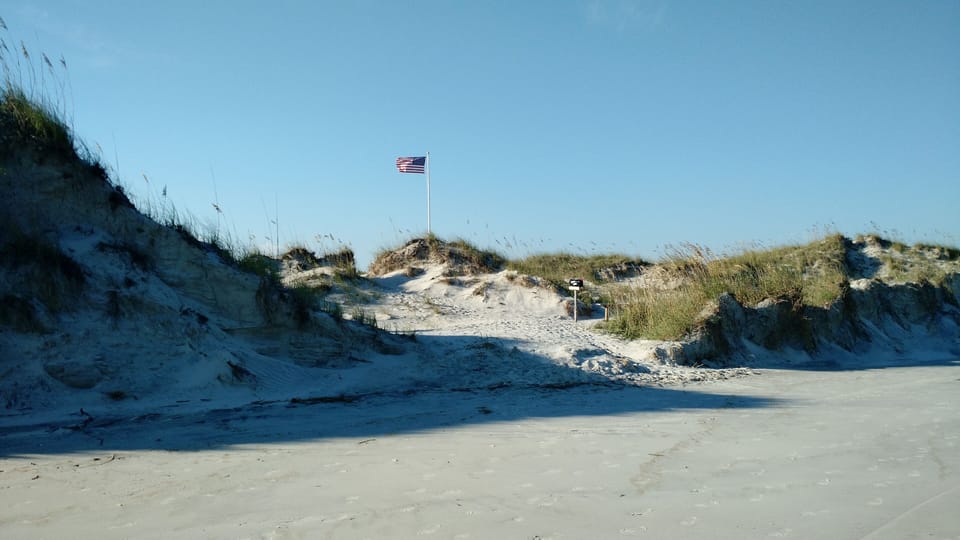 Kindred Spirit Mailbox on Bird Island,  1,000 acres of protected beach & marsh