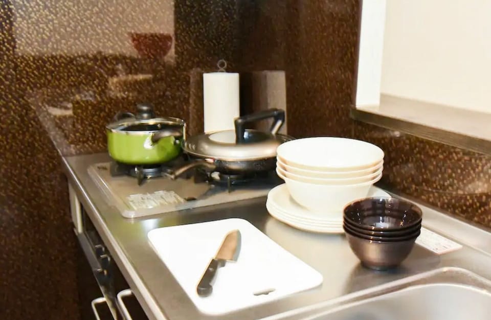 It is a kitchen where you can enjoy cooking.