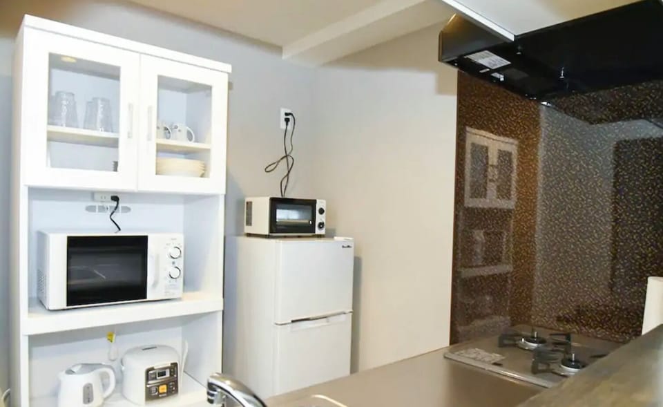 We have cooking appliances.