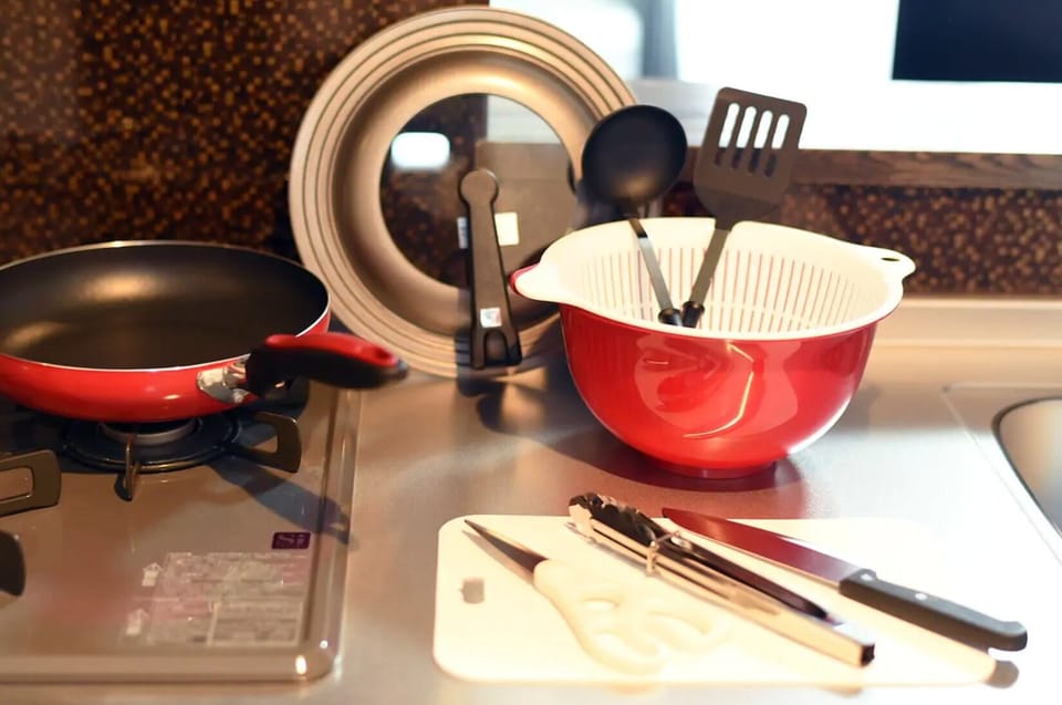 We have cooking utensils