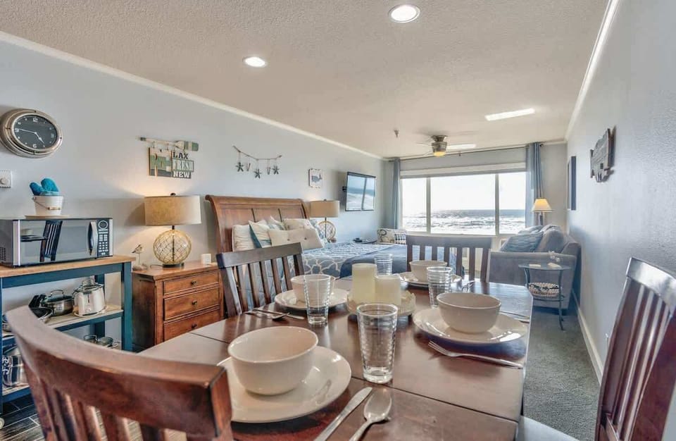 Dine with an ocean view