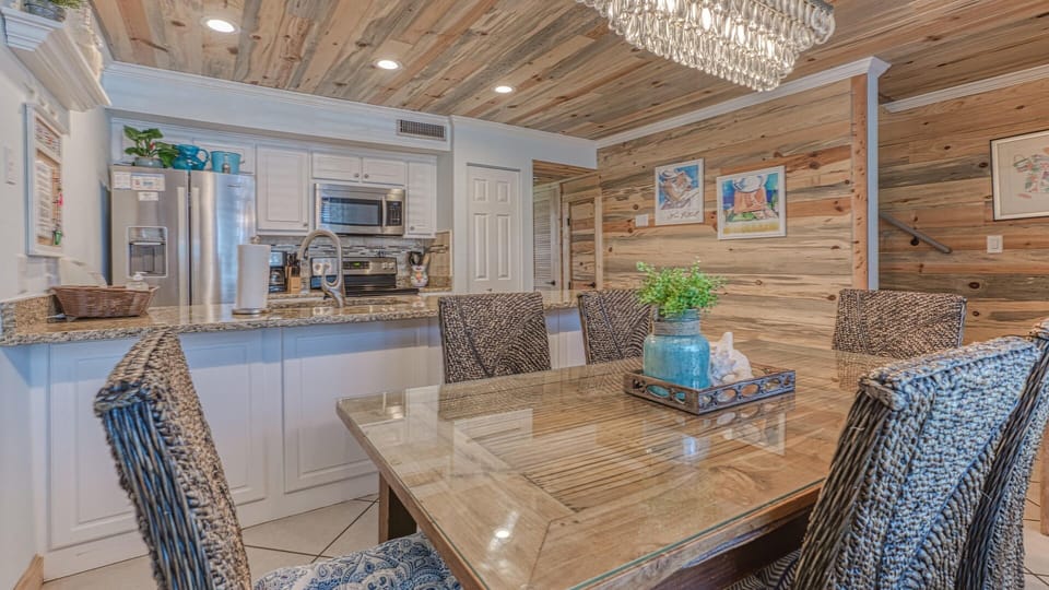 Cheerful Kitchen with Welcoming Dining Area