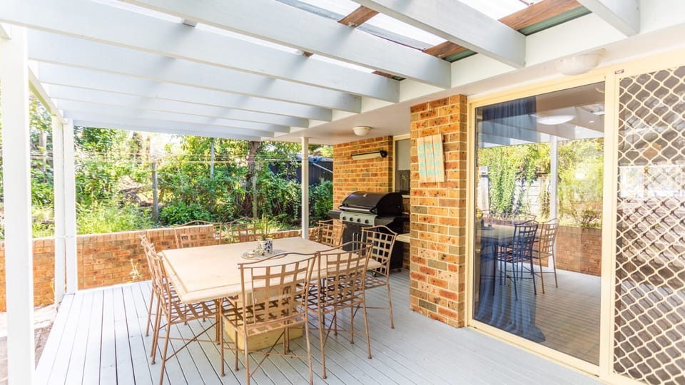 Back Deck with BBQ