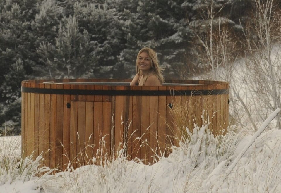 Nothing better than a Spa pool to warm you up after skiing