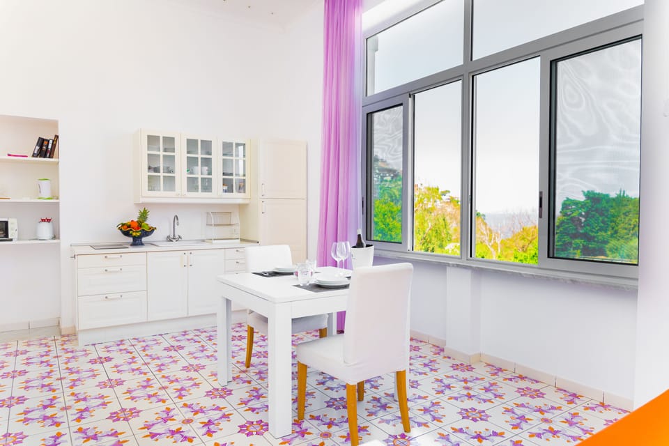 Apartment, 1 Bedroom, Pool View ('A Casarella) | Private kitchen | Cookware/dishes/utensils