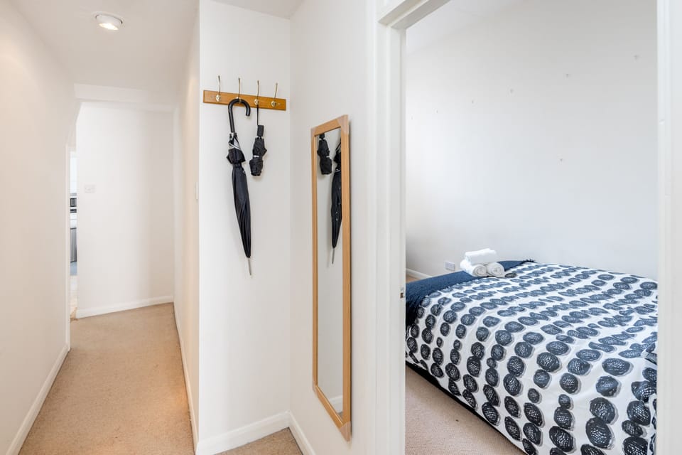 1 bedroom, laptop workspace, iron/ironing board, WiFi