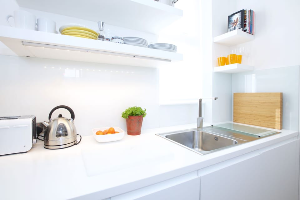 Apartment (2 Bedrooms) | Private kitchen | Fridge, oven, dishwasher, electric kettle