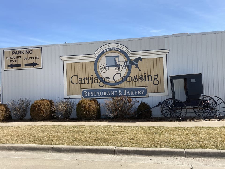 Enjoy homestyle meals in nearby Yoder